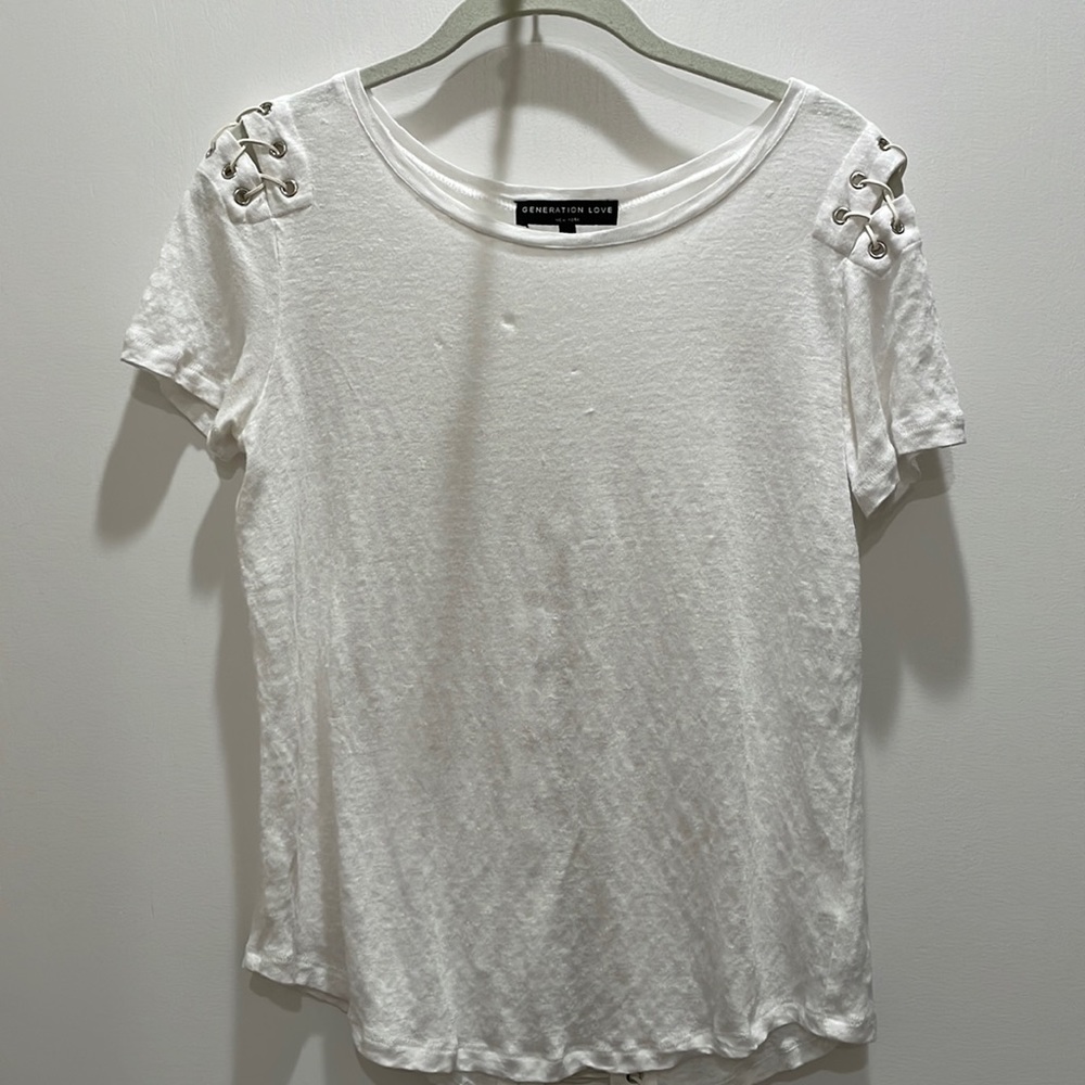 Generation Love Lace Up Top